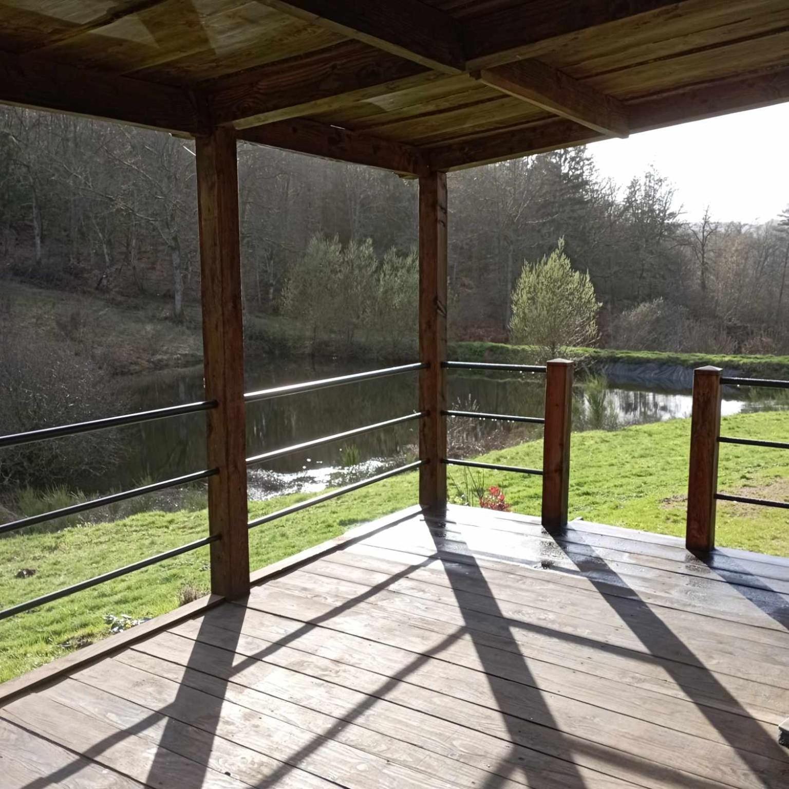 A La Cabane Des Bois Dessus Tiny Gite Alligny-en-Morvan Kültér fotó